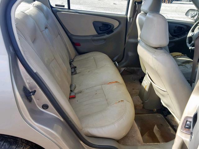 1G1NE52MXX6174128 - 1999 CHEVROLET MALIBU LS GOLD photo 6