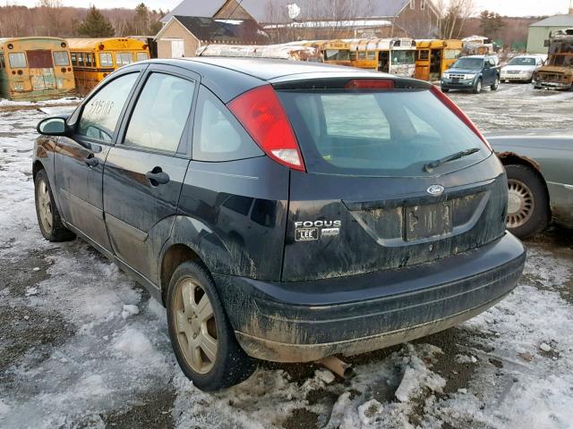 1FAHP37N87W194758 - 2007 FORD FOCUS ZX5 BLACK photo 3