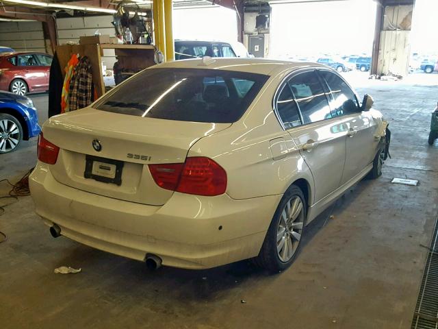 WBAPL5G56BNN22297 - 2011 BMW 335 XI WHITE photo 4