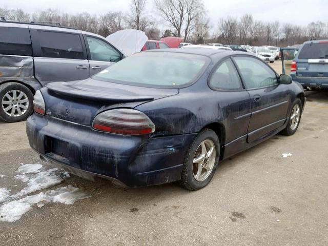1G2WP12K41F237507 - 2001 PONTIAC GRAND PRIX BLUE photo 4