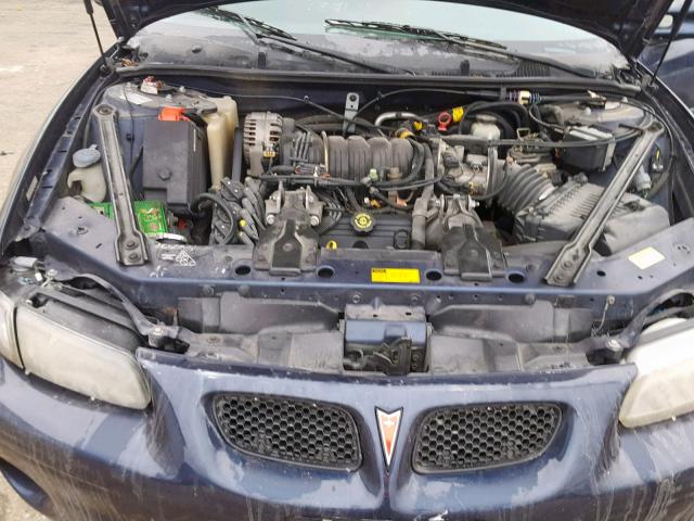 1G2WP12K41F237507 - 2001 PONTIAC GRAND PRIX BLUE photo 7