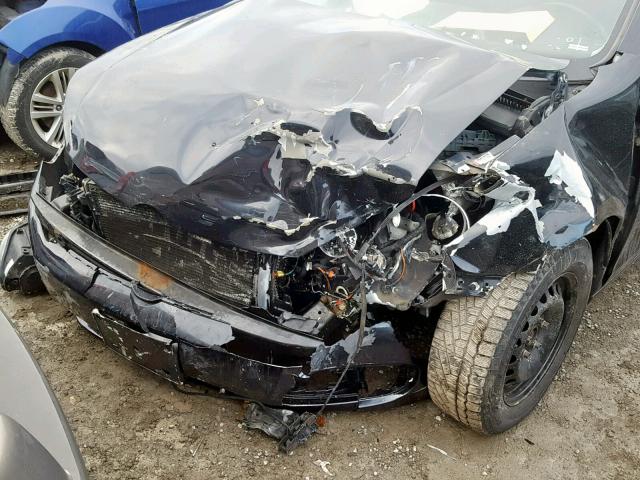 WVWCA7AJXBW323952 - 2011 VOLKSWAGEN GOLF BLACK photo 9