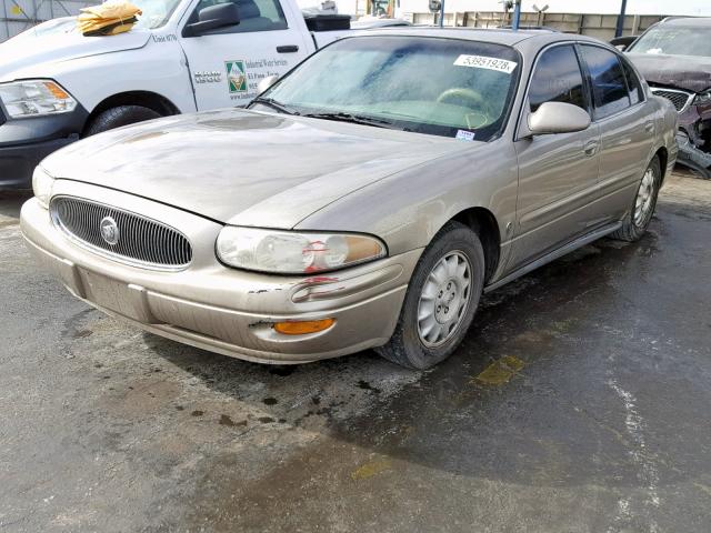 1G4HR54K32U218667 - 2002 BUICK LESABRE LI GOLD photo 2