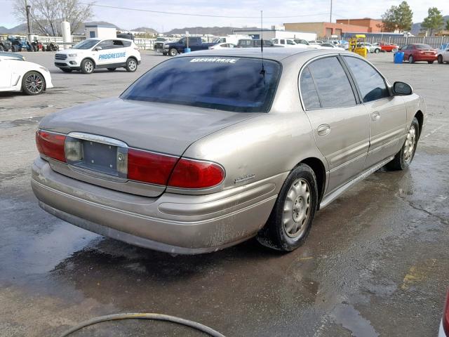 1G4HR54K32U218667 - 2002 BUICK LESABRE LI GOLD photo 4