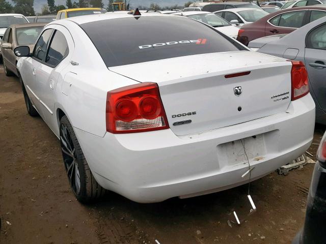 2B3CA3CV7AH257027 - 2010 DODGE CHARGER SX WHITE photo 3