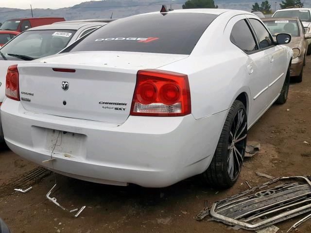 2B3CA3CV7AH257027 - 2010 DODGE CHARGER SX WHITE photo 4