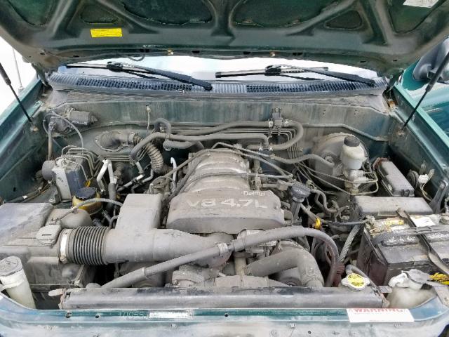 5TDZT38A61S033306 - 2001 TOYOTA SEQUOIA LI GREEN photo 7