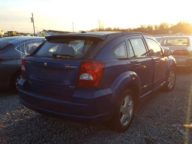 1B3HB48A59D199605 - 2009 DODGE CALIBER SX BLUE photo 4