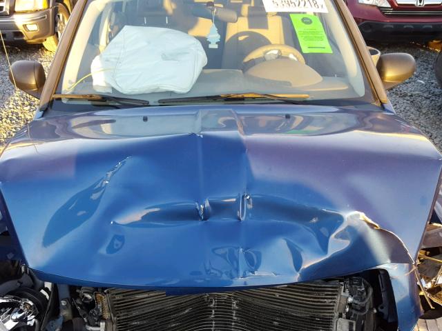 1B3HB48A59D199605 - 2009 DODGE CALIBER SX BLUE photo 7