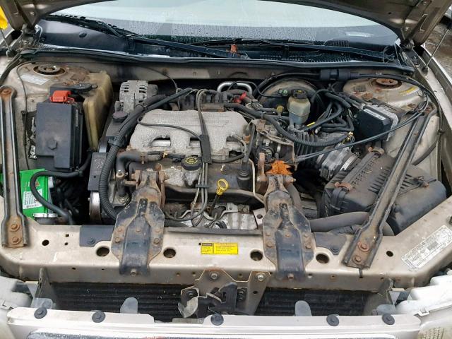 2G4WS52MXX1410347 - 1999 BUICK CENTURY CU TAN photo 7