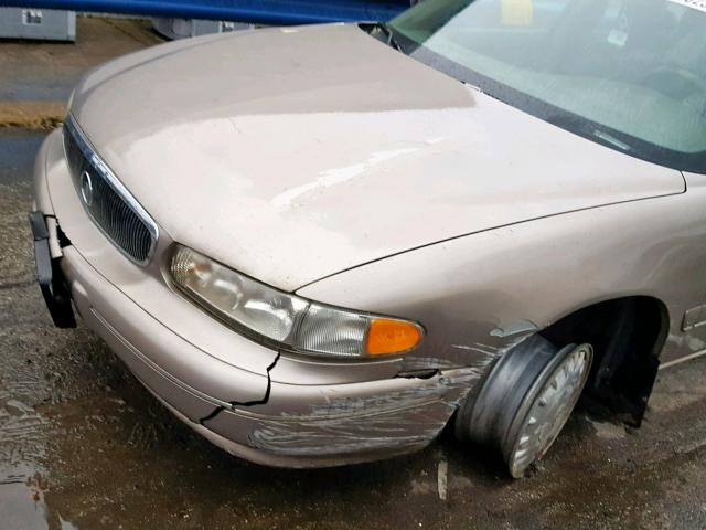 2G4WS52MXX1410347 - 1999 BUICK CENTURY CU TAN photo 9