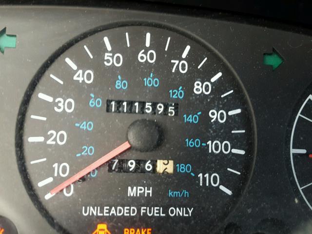 1Y1SK5364RZ061789 - 1994 GEO PRIZM BASE წითელი ფოტო 8