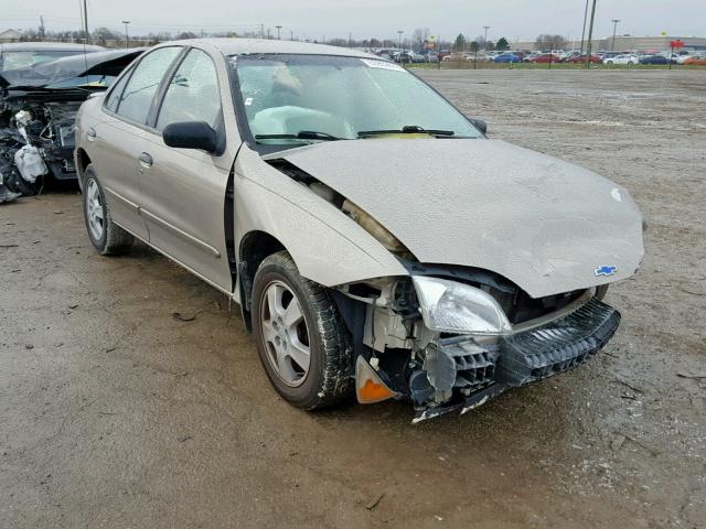 1G1JF524527138278 - 2002 CHEVROLET CAVALIER L BEIGE photo 1