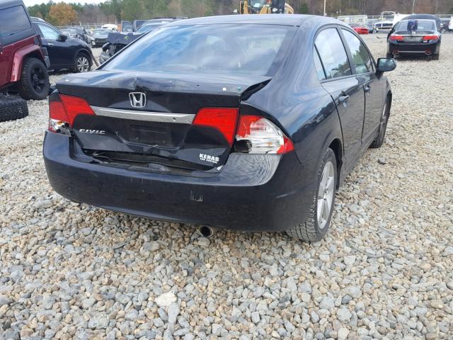 19XFA1F6XBE004009 - 2011 HONDA CIVIC LX-S Negro foto 4