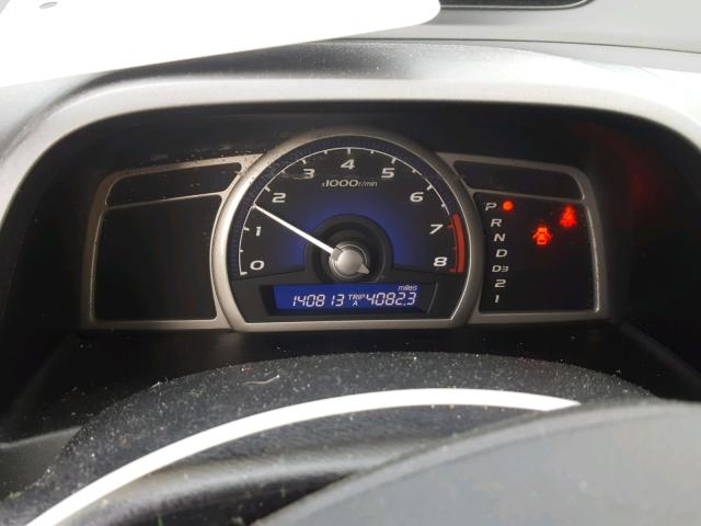 19XFA1F6XBE004009 - 2011 HONDA CIVIC LX-S Negro foto 8