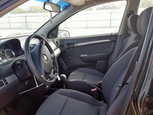 KL1TD56628B218104 - 2008 CHEVROLET AVEO BASE Qara foto 5