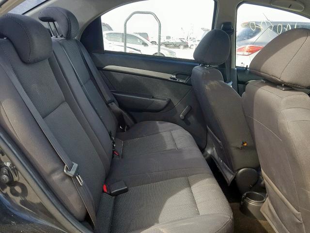 KL1TD56628B218104 - 2008 CHEVROLET AVEO BASE Qara foto 6