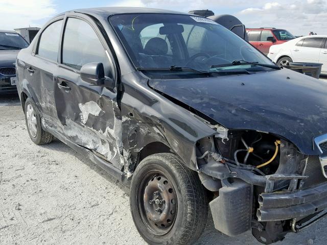 KL1TD56628B218104 - 2008 CHEVROLET AVEO BASE Qara foto 9