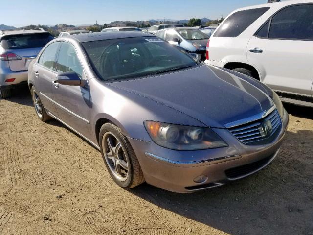 JH4KB16556C006989 - 2006 ACURA RL GRAY photo 1