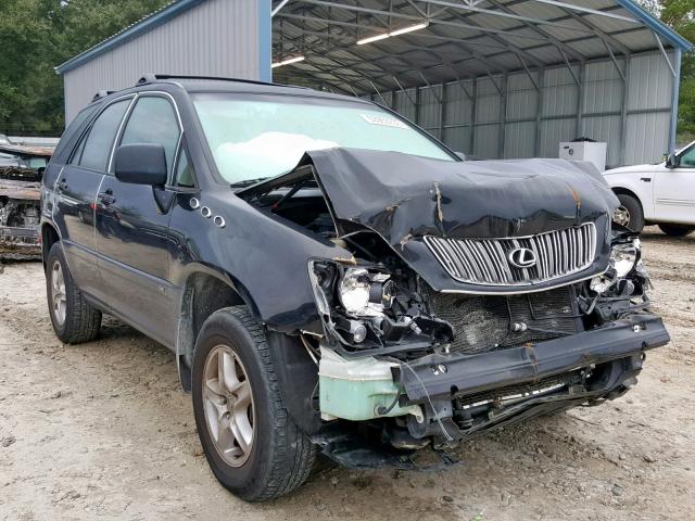 JTJGF10U910114826 - 2001 LEXUS RX 300 BLACK photo 1