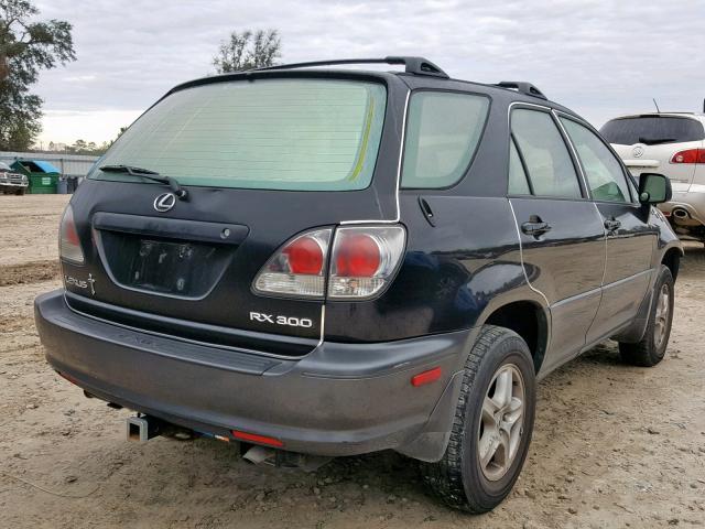 JTJGF10U910114826 - 2001 LEXUS RX 300 BLACK photo 4