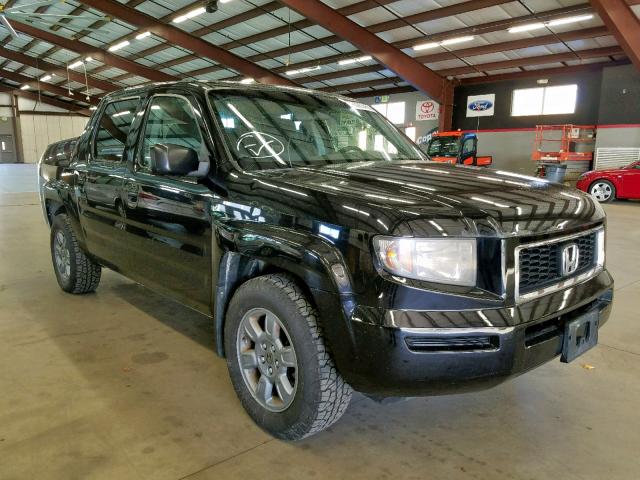 2HJYK16388H542664 - 2008 HONDA RIDGELINE BLACK photo 1