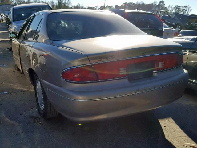 2G4WY55J0Y1316348 - 2000 BUICK CENTURY LI GOLD photo 3