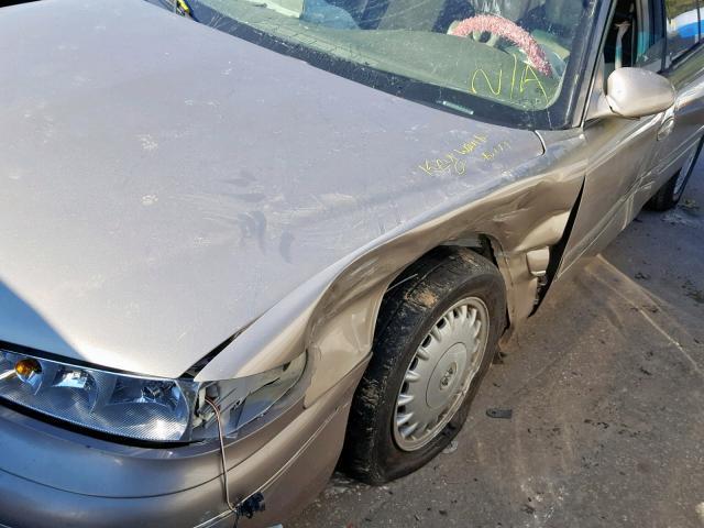 2G4WY55J0Y1316348 - 2000 BUICK CENTURY LI GOLD photo 9