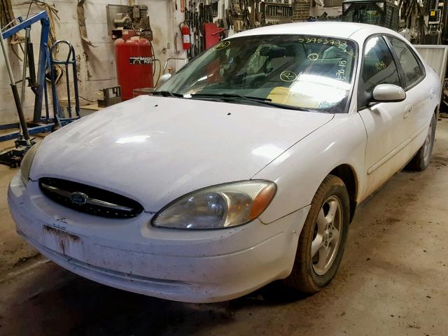 1FAFP55U73G269127 - 2003 FORD TAURUS SES WHITE photo 2