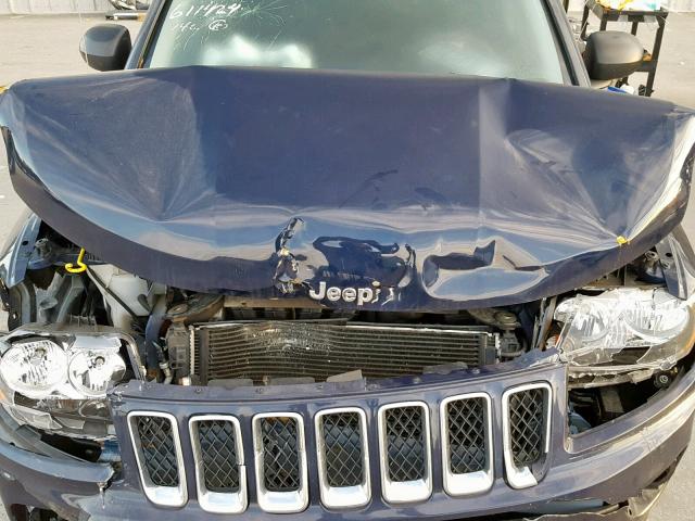 1C4NJCBAXED924973 - 2014 JEEP COMPASS SP 蓝色 照片 7