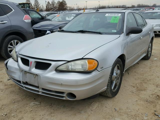 1G2NF52E34M675709 - 2004 PONTIAC GRAND AM S SILVER photo 2