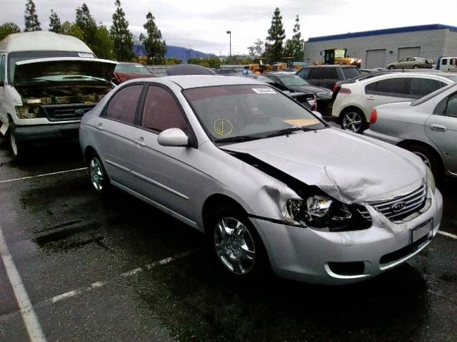 KNAFE222X95666964 - 2009 KIA SPECTRA EX SILVER photo 1