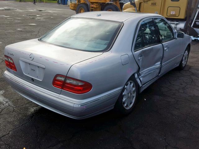 WDBJF65J21B306080 - 2001 MERCEDES-BENZ E 320 SILVER photo 4