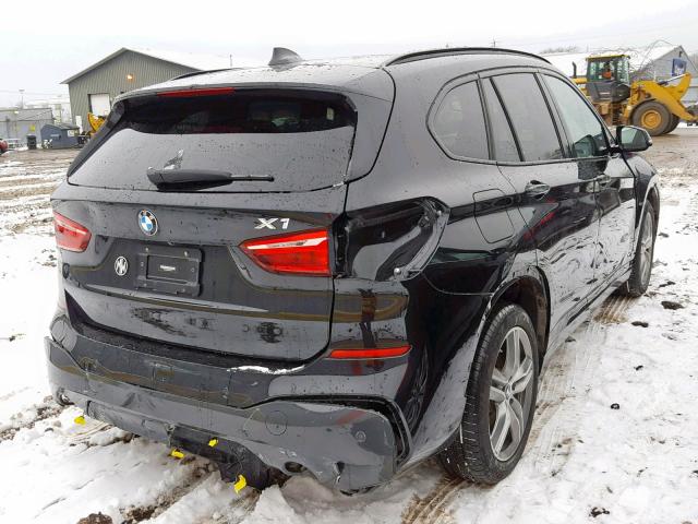 WBXHT3C38H5F70737 - 2017 BMW X1 XDRIVE2 BLACK photo 4