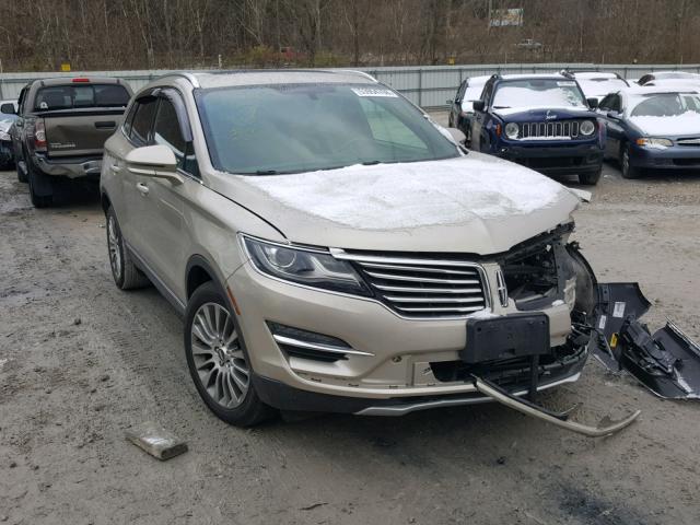 5LMCJ1A90FUJ31923 - 2015 LINCOLN MKC GOLD photo 1