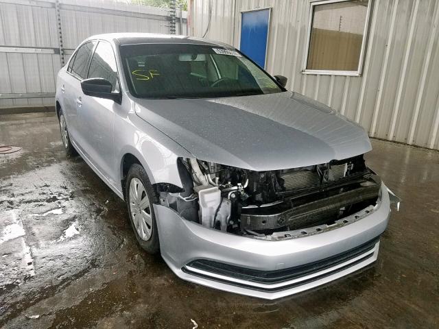 3VW2K7AJ7FM304626 - 2015 VOLKSWAGEN JETTA BASE 银色 照片 1