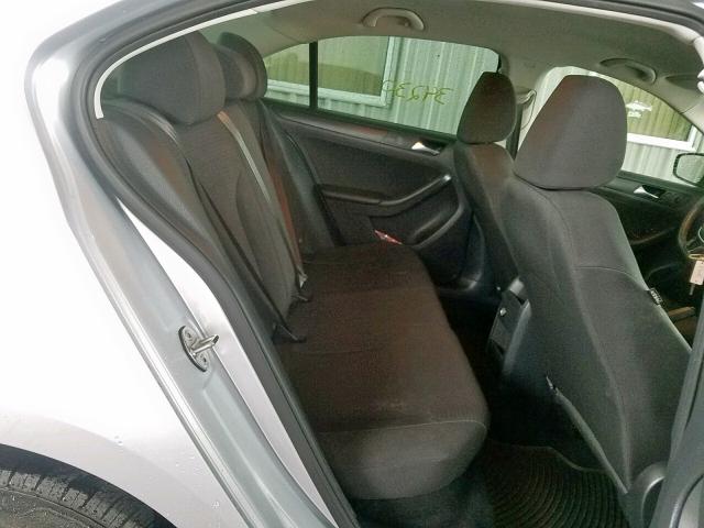 3VW2K7AJ7FM304626 - 2015 VOLKSWAGEN JETTA BASE 银色 照片 6