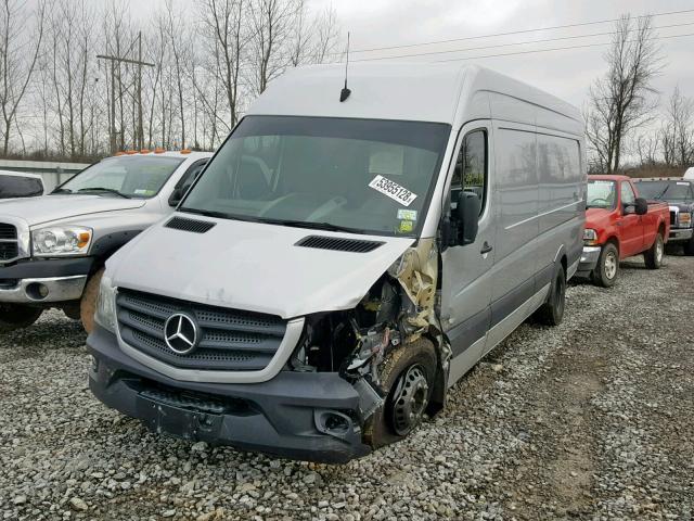 WD3PF4CC5HP373493 - 2017 MERCEDES-BENZ SPRINTER 3 SILVER photo 2