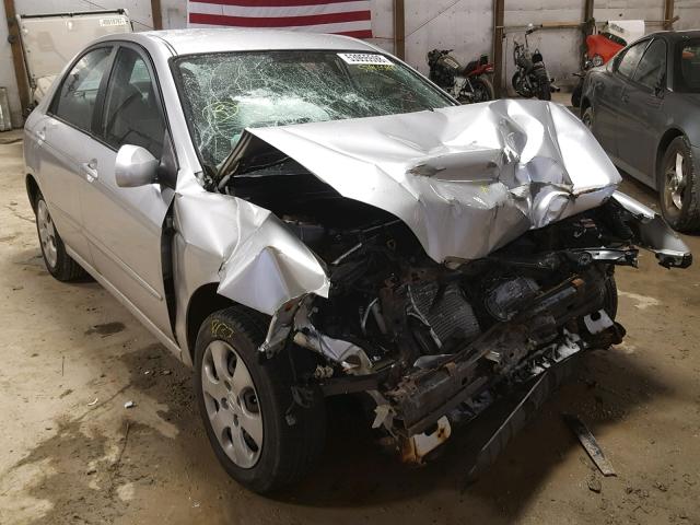 KNAFE221895650429 - 2009 KIA SPECTRA EX SILVER photo 1