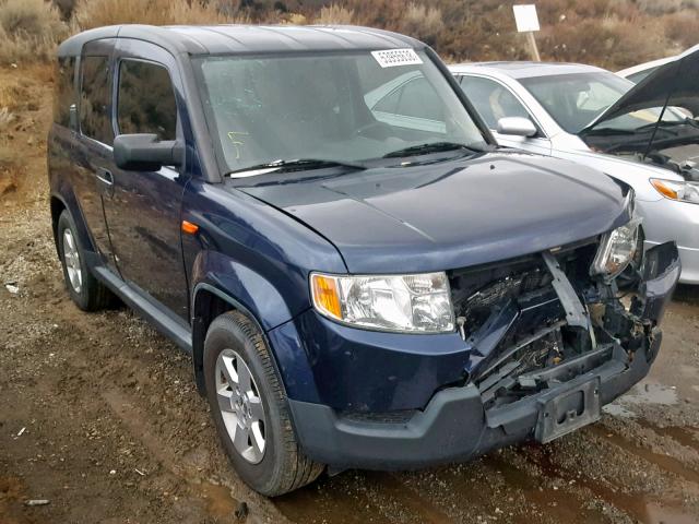 5J6YH2H77AL004842 - 2010 HONDA ELEMENT EX BLUE photo 1