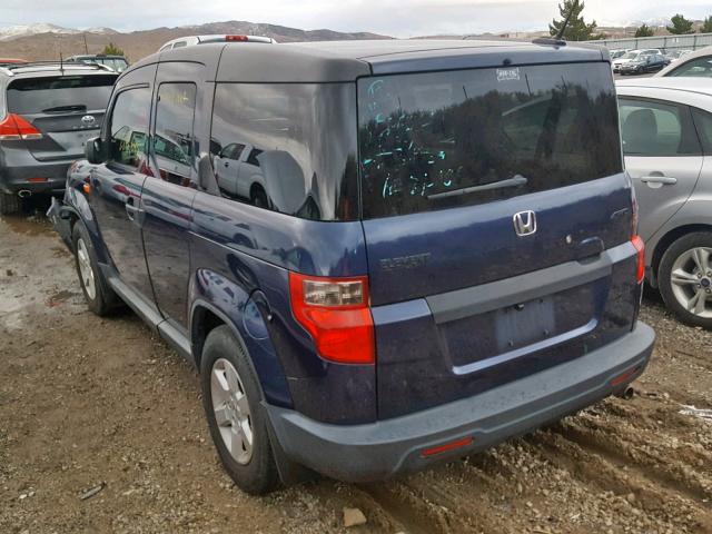 5J6YH2H77AL004842 - 2010 HONDA ELEMENT EX BLUE photo 3