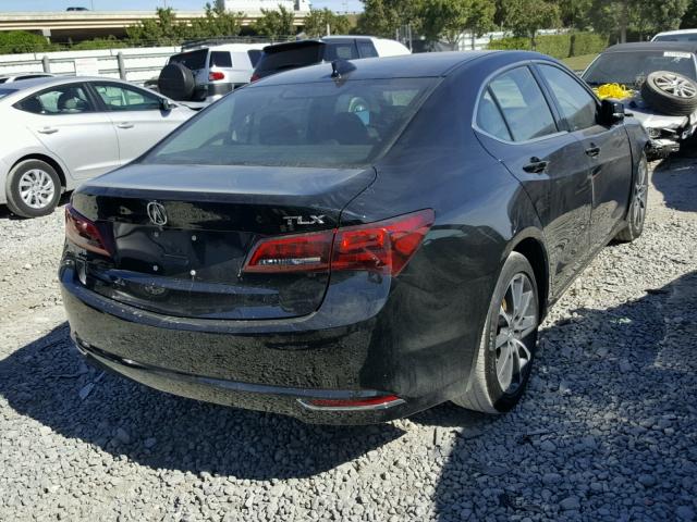 19UUB2F35GA005709 - 2016 ACURA TLX BLACK photo 4