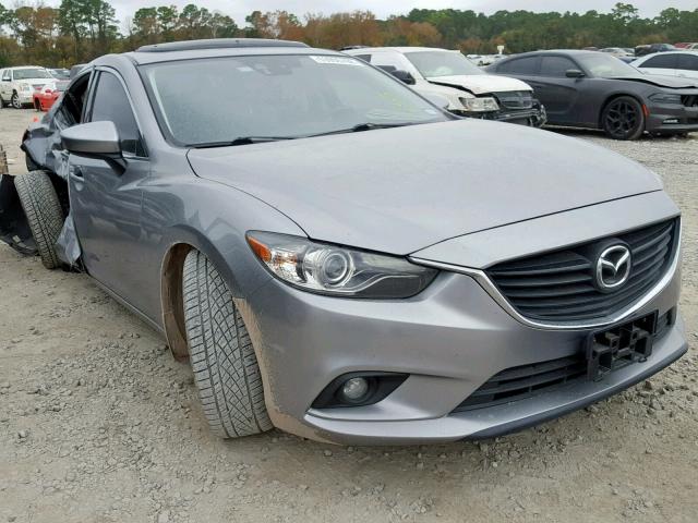 JM1GJ1W59F1197046 - 2015 MAZDA 6 GRAND TO SILVER photo 1