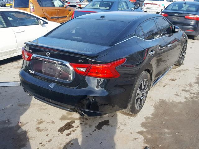 1N4AA6AP3HC410078 - 2017 NISSAN MAXIMA 3.5 BLACK photo 4