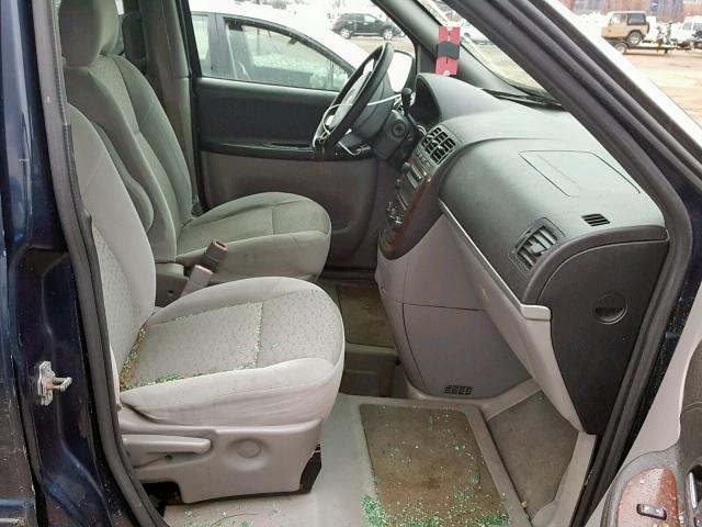 1GBDV13L26D242857 - 2006 CHEVROLET UPLANDER I 蓝色 照片 5