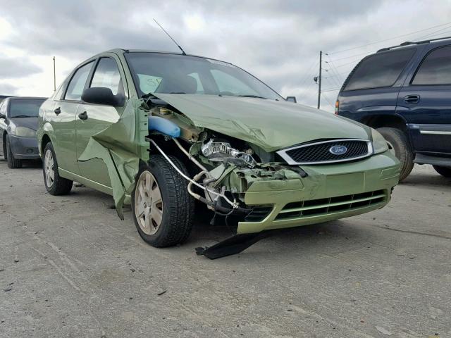 1FAHP34N67W331572 - 2007 FORD FOCUS ZX4 GREEN photo 1