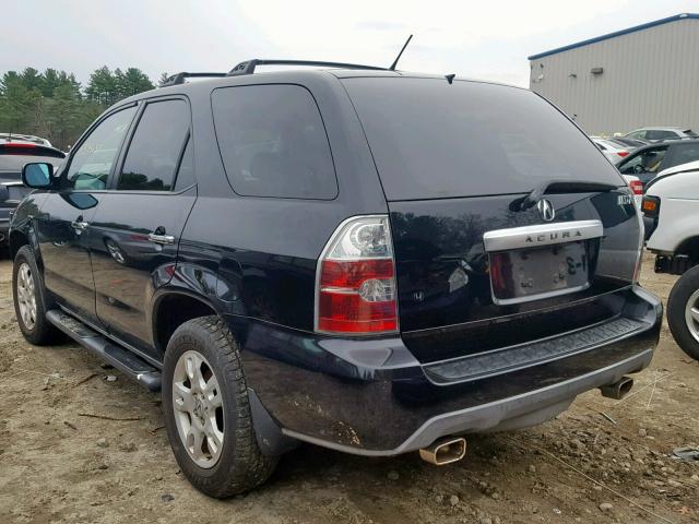 2HNYD18834H553132 - 2004 ACURA MDX TOURIN BLACK photo 3