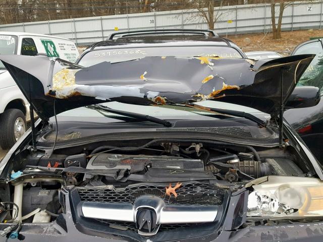 2HNYD18834H553132 - 2004 ACURA MDX TOURIN BLACK photo 7