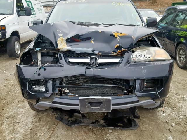 2HNYD18834H553132 - 2004 ACURA MDX TOURIN BLACK photo 9