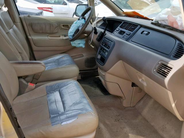 JHMRA1869TC012667 - 1996 HONDA ODYSSEY BA GOLD photo 5